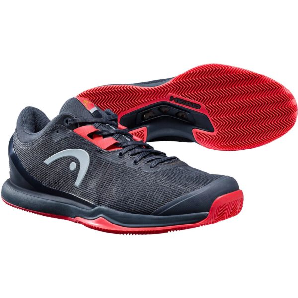 HEAD Sprint Pro 3.0 Clay Men Gr. 44,5 Herren Tennisschuhe Sandplatzschuhe  UVP: 150,00 €