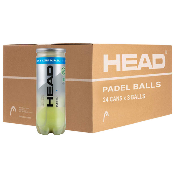 Padelbälle Head Padel PRO+ WPT World Padel Tour 1 Karton 24x 3er Dose 72 Padelbälle